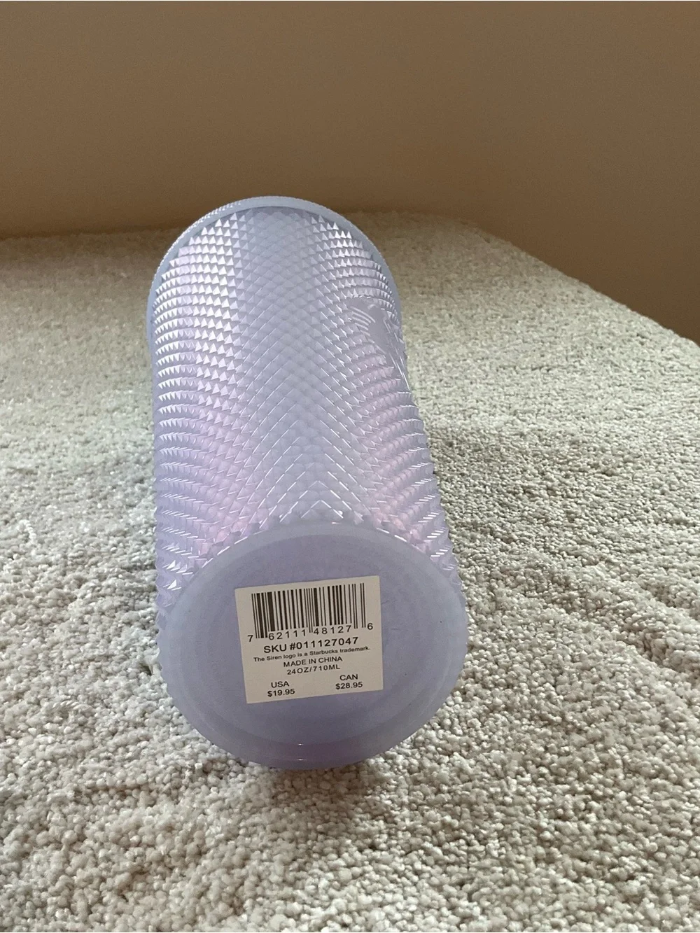 2021 starbucks lilac studded cold cup tumbler NWT 24 oz. New